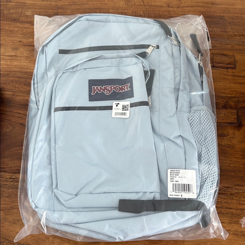 JanSport Backpack Blue (NEW) - Picture 12 of 13